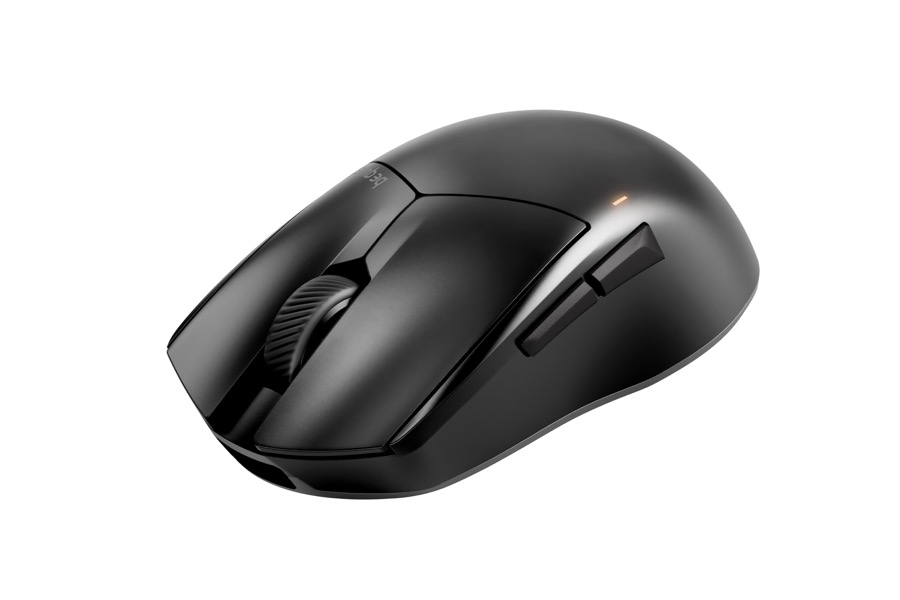 be quiet! Dark Perk Ergo PC mouse | 55g lightweight | ultra-long wireless battery life | 8,000Hz polling rate | PixArt PAW3950 sensor | 32,000 DPI | optical 70m switches | 100% PTFE glide skates